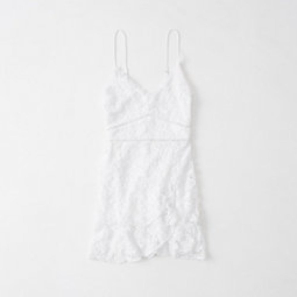 Size Small Abercrombie White Lace Cami Dress